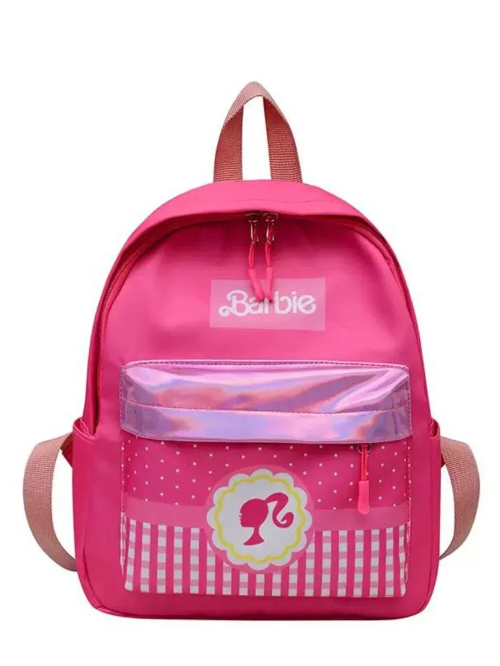 Pink Barbie Backpack Collection Display – Stylish School Bag Set